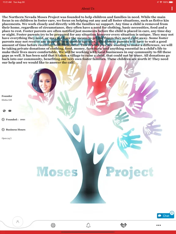 Northern Nevada Moses Project iPad  スクリーンショット