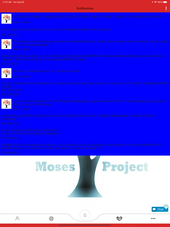 Northern Nevada Moses Project iPad  スクリーンショット