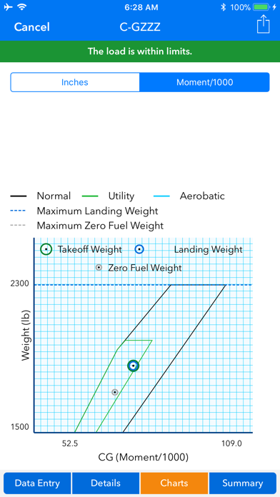 Скриншоты Aircraft Weight and Balance