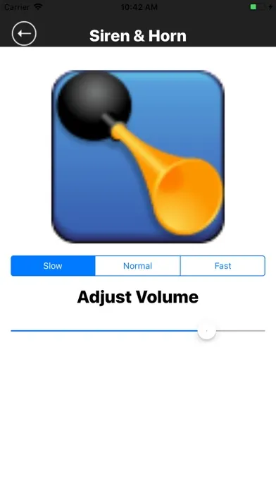 Capturas de tela do Loud Air Horn & Siren Sounds