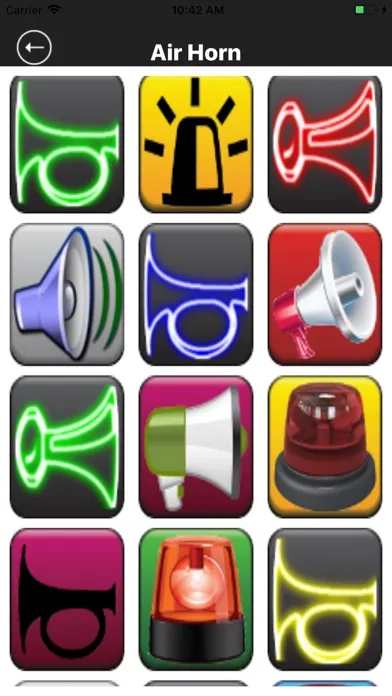Capturas de tela do Loud Air Horn & Siren Sounds