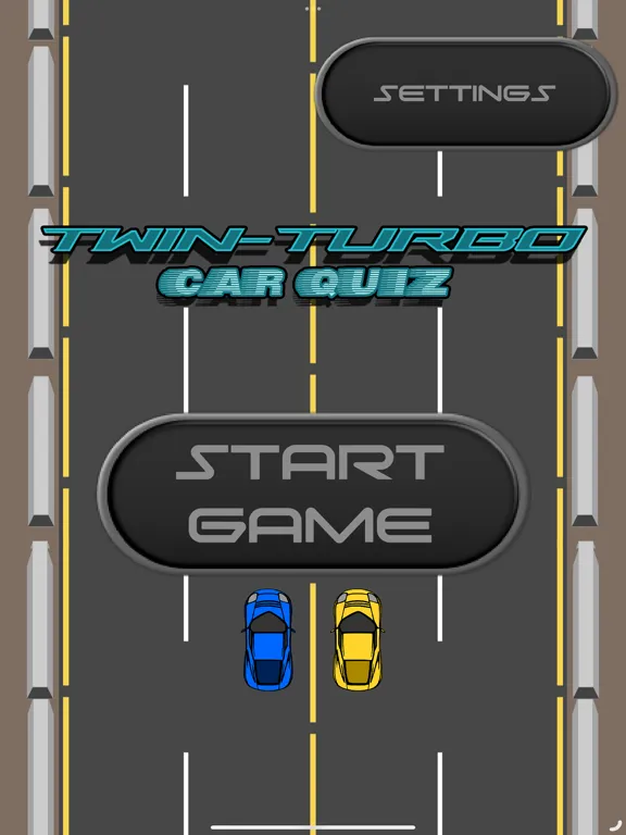 Tangkapan skrin Twin-Turbo: Car Quiz iPad 