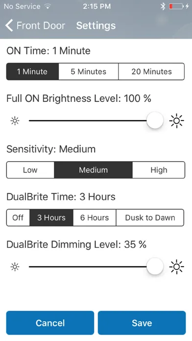 ภาพหน้าจอของ Notifi Blue