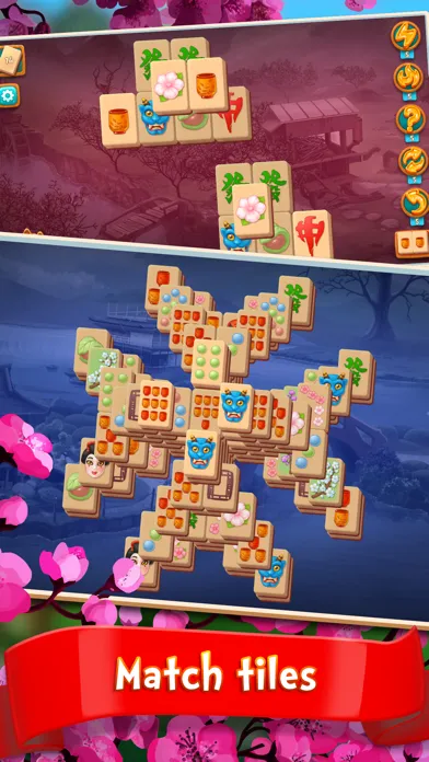 Zrzuty ekranu Mahjong Fest: Sakura Garden