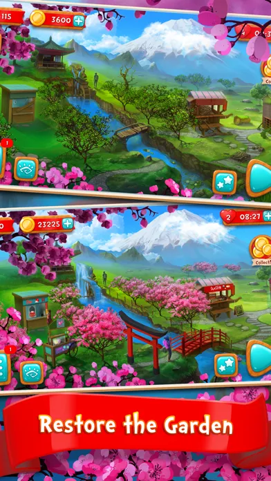 Zrzuty ekranu Mahjong Fest: Sakura Garden