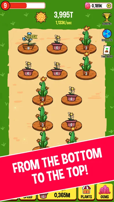 Capturas de pantalla de Kawaii Plants - Merge Tycoon
