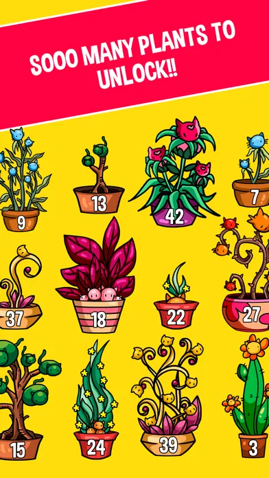 Capturas de pantalla de Kawaii Plants - Merge Tycoon