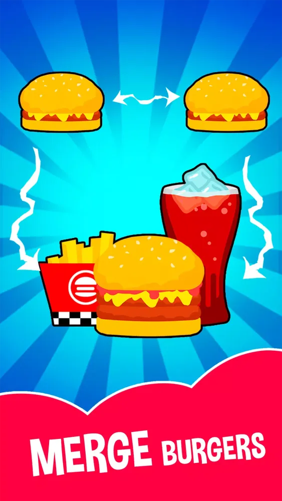 Burger Restaurant: Food Merge Screenshots