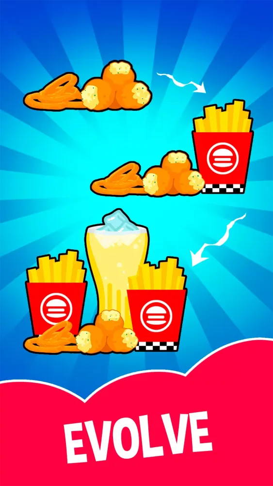Burger Restaurant: Food Merge Screenshots