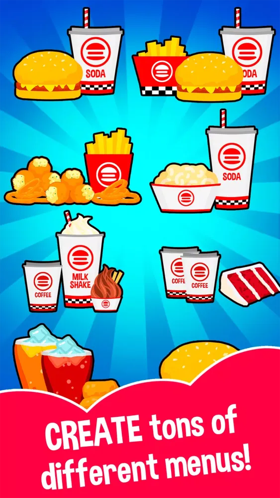 Burger Restaurant: Food Merge Screenshots