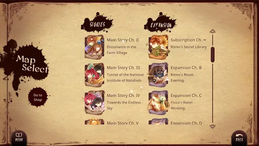 Lanota - Music game with story Screenshots