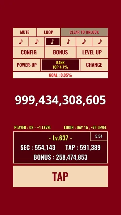 Screenshot di No one can tap 1 trillion time