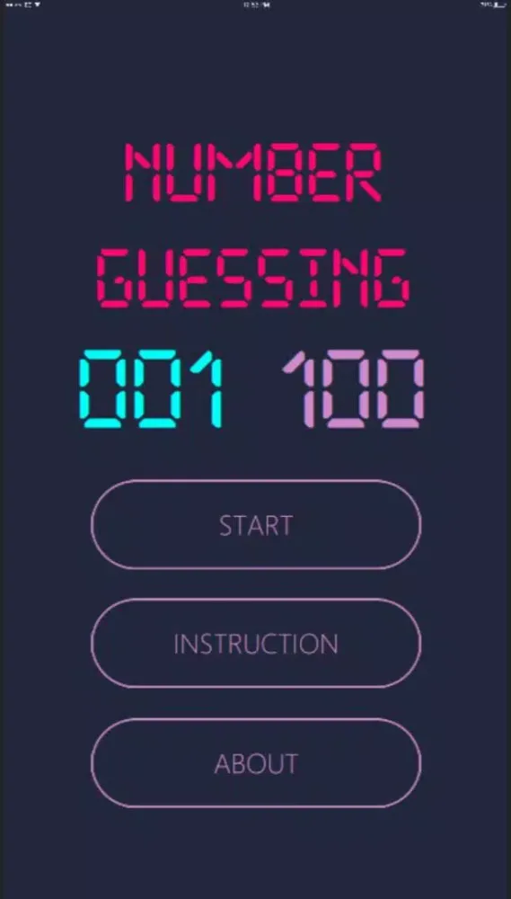 Party game - Number guessing , スクリーンショット