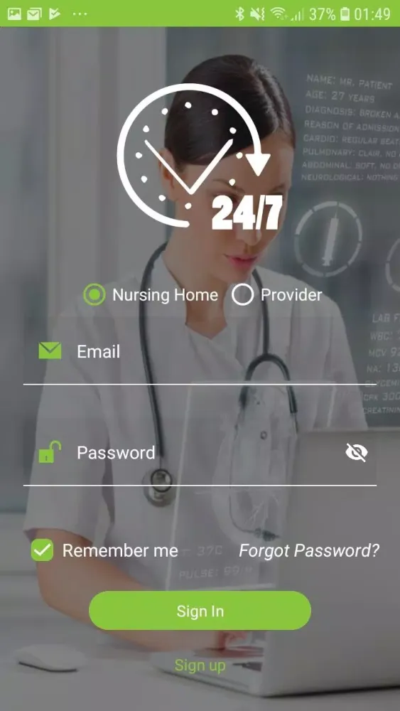 Ảnh chụp màn hình của Nursing Home