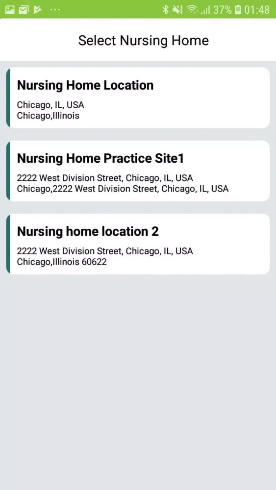 Ảnh chụp màn hình của Nursing Home