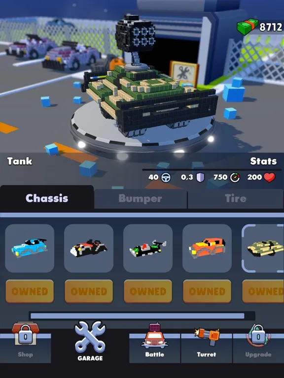 Pixel Battle Cars iPad  স্ক্রিনশট