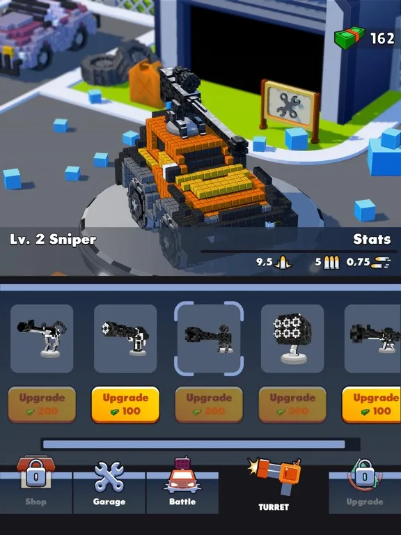Pixel Battle Cars iPad  স্ক্রিনশট