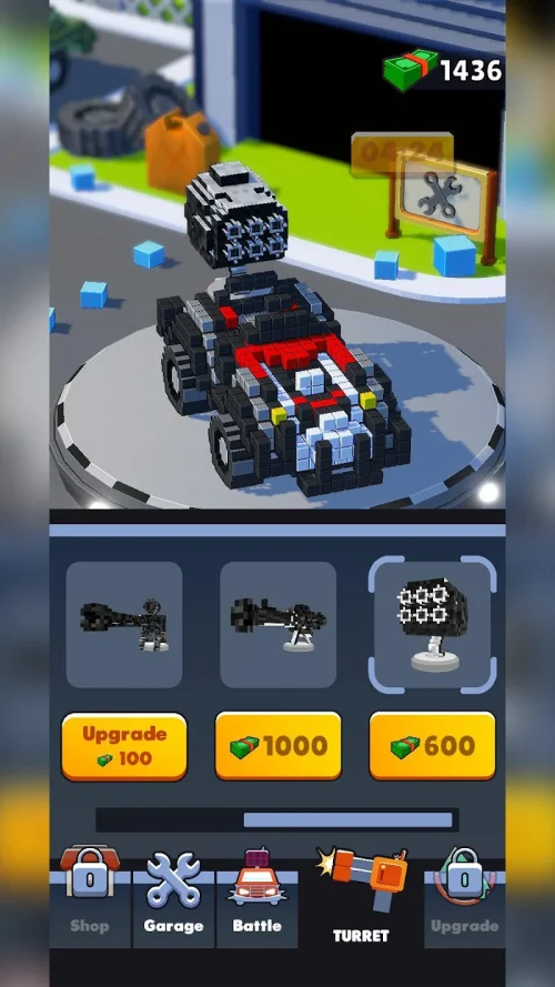 Cars Battle - Voxel Edition-screenshot-3