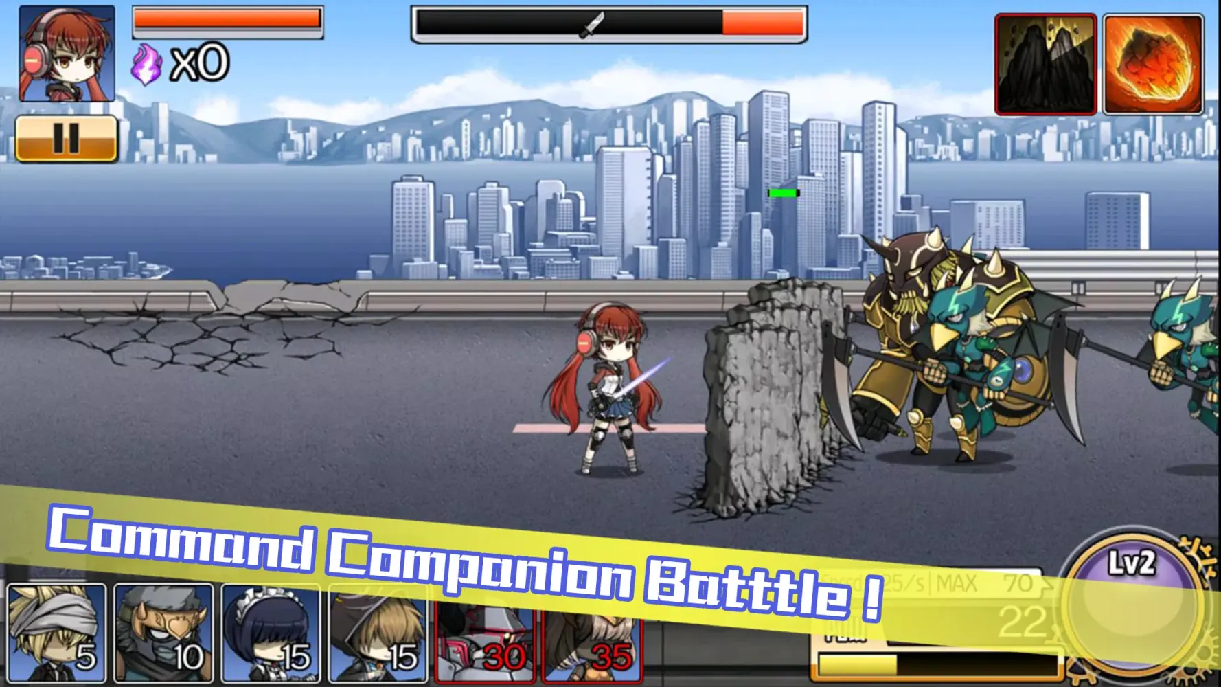 Tangkapan skrin Ultra Dimension Defense