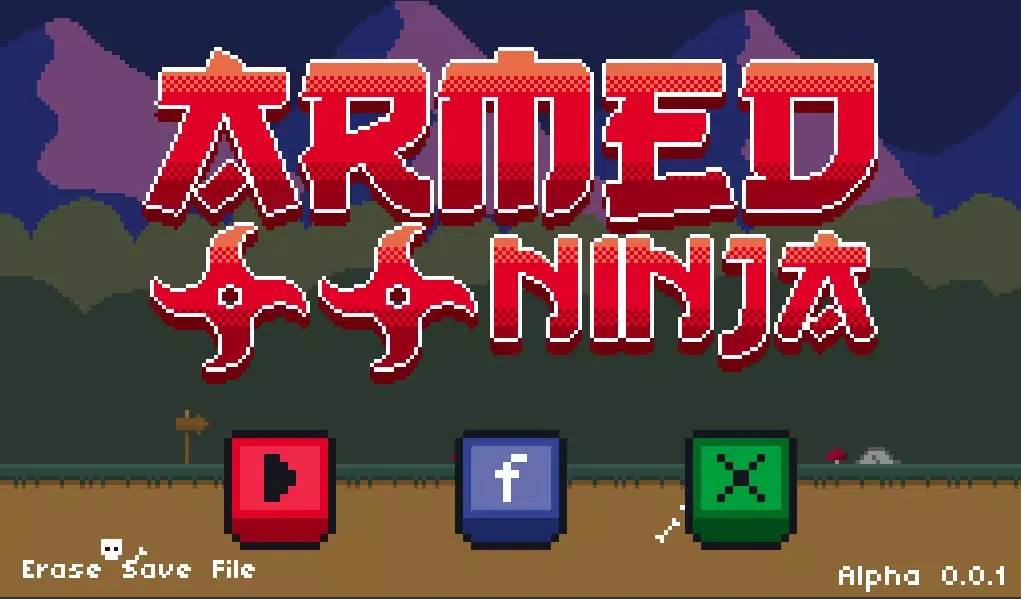 Tangkapan layar The Armed Ninja