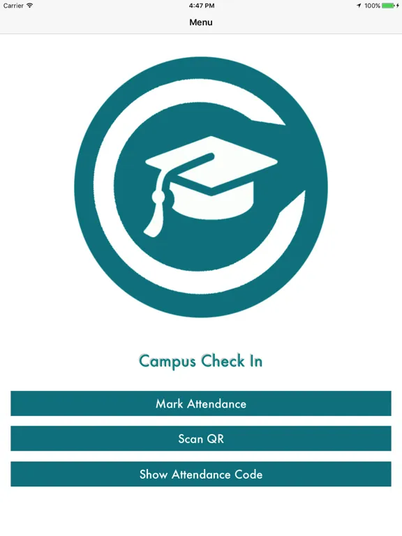 Campus CheckIn iPad  Ekran Görüntüleri