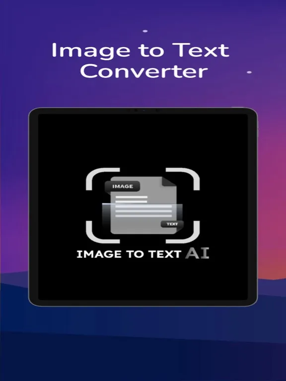 ภาพหน้าจอของ OCR-AI-Image To Text Extractor iPad 
