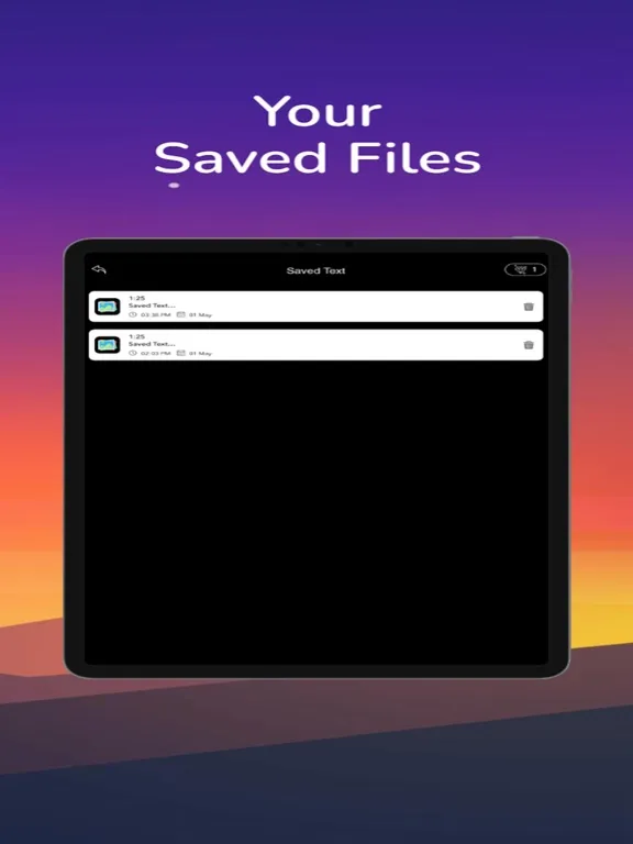 ภาพหน้าจอของ OCR-AI-Image To Text Extractor iPad 