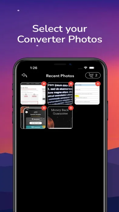 ภาพหน้าจอของ OCR-AI-Image To Text Extractor