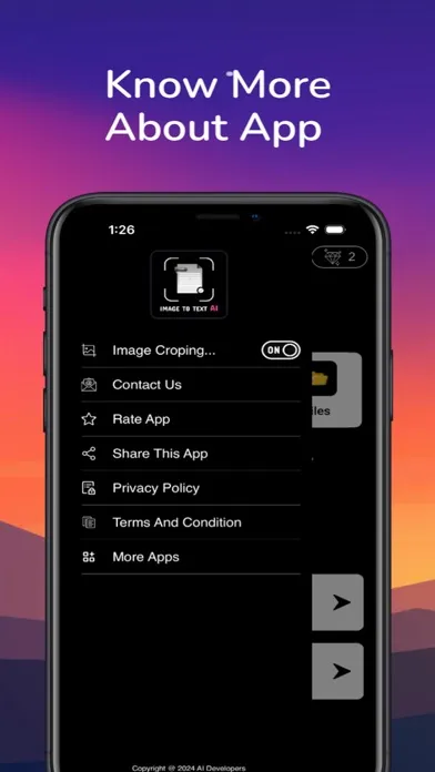ภาพหน้าจอของ OCR-AI-Image To Text Extractor