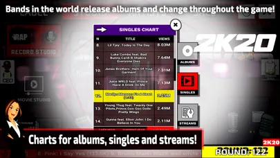 Tangkapan skrin Music Label Manager 2K20