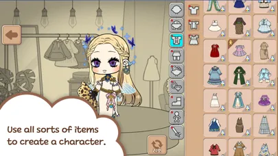 Character Life: Anime Dress up スクリーンショット