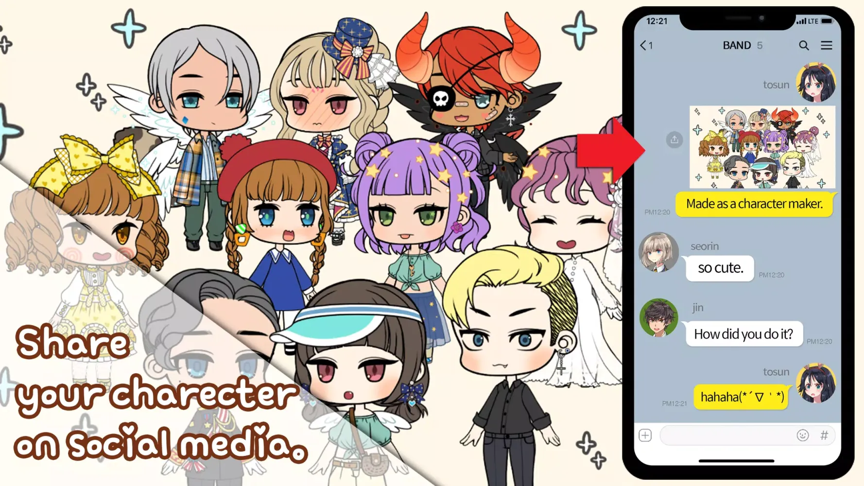 تصاویر Character Maker: Dress-up Game