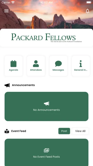 Скриншоты Packard Fellows Reunion
