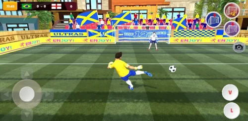 Football Goalie Wars Online-screenshot-2