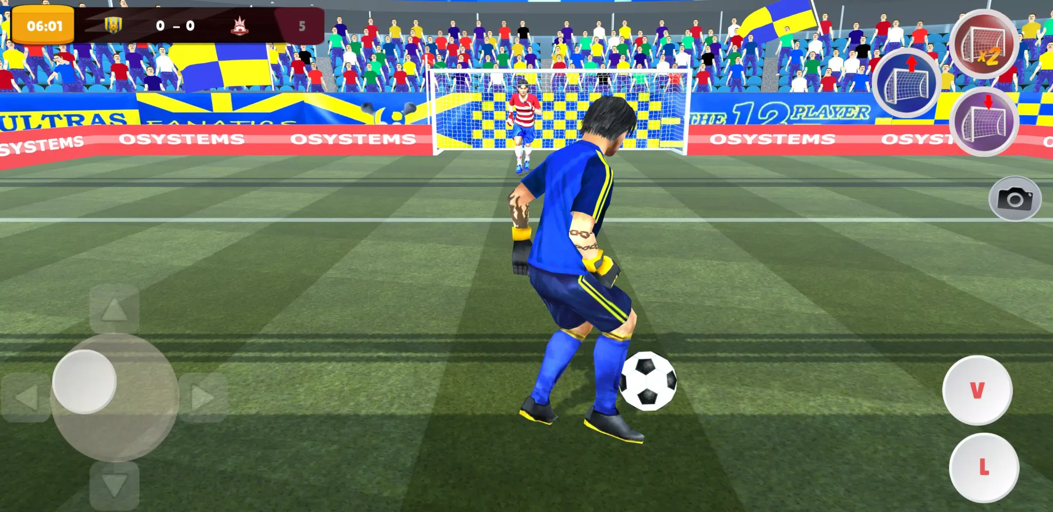 Goalie Wars Football Challenge Screenshots