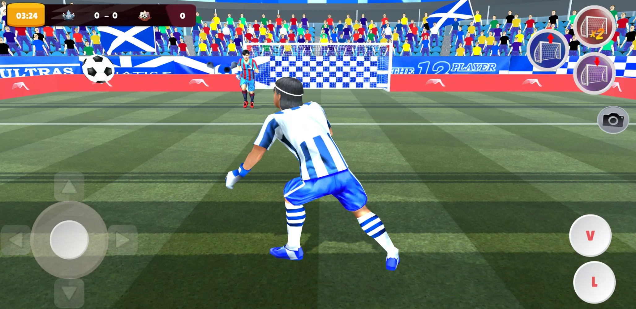 Goalie Wars Football Challenge Screenshots