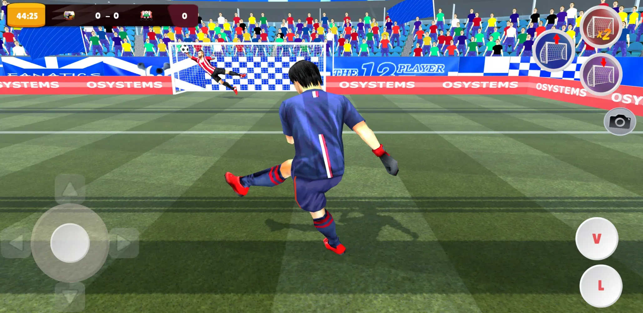 Goalie Wars Football Challenge Screenshots