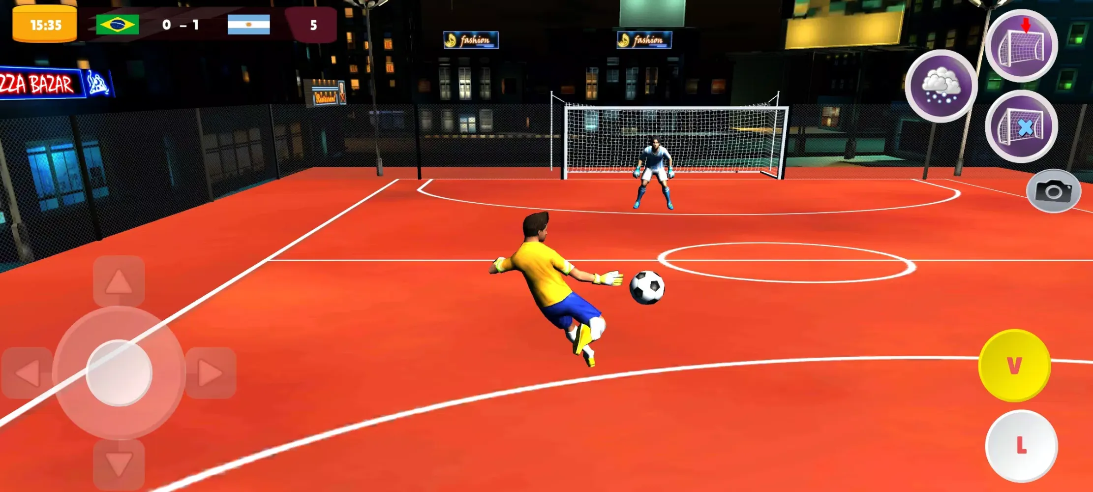 Goalie Wars Football Street Screenshots