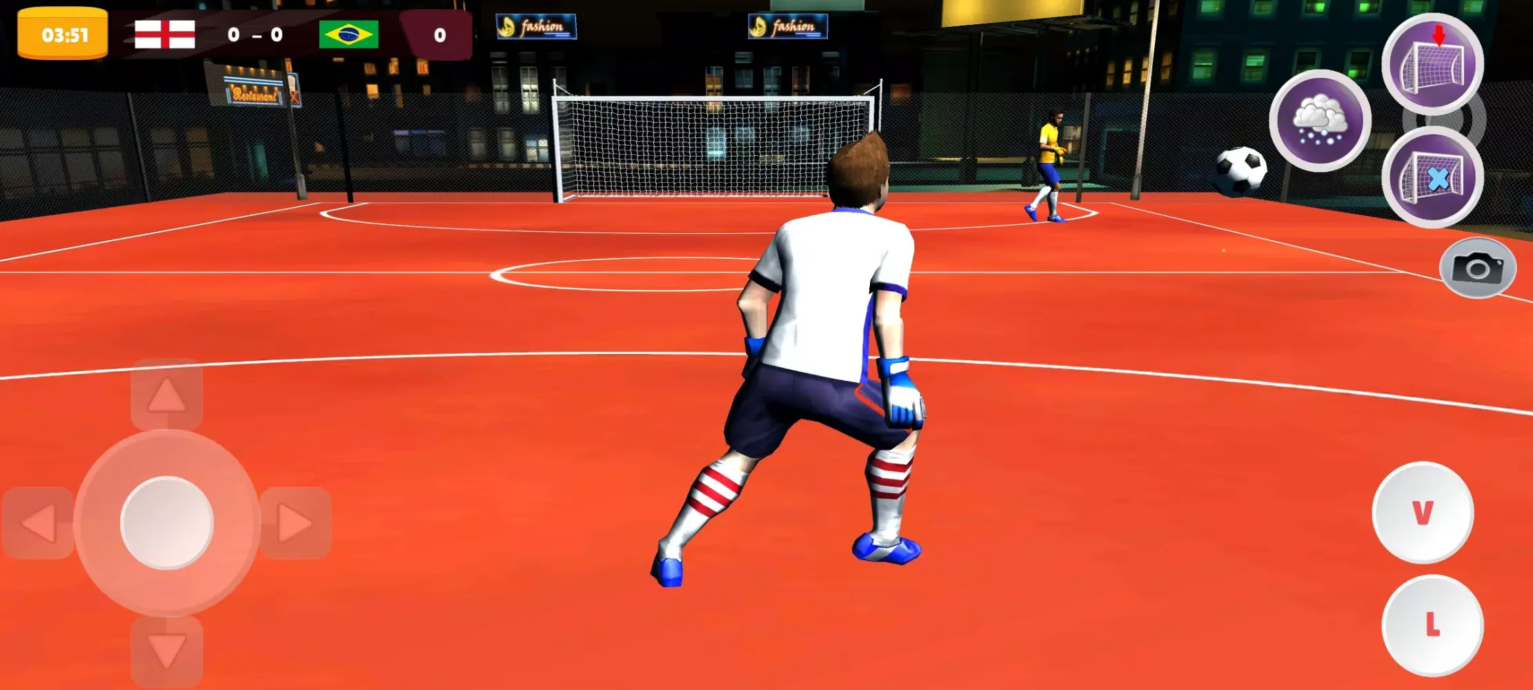 Goalie Wars Football Street Screenshots