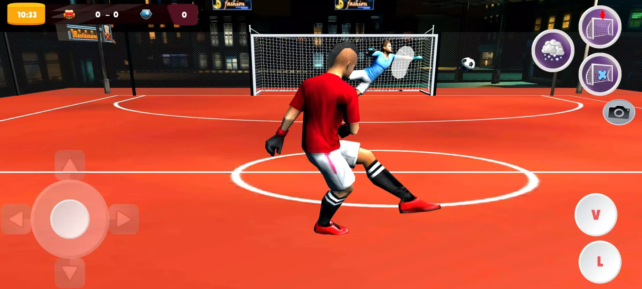Goalie Wars Football Street Screenshots