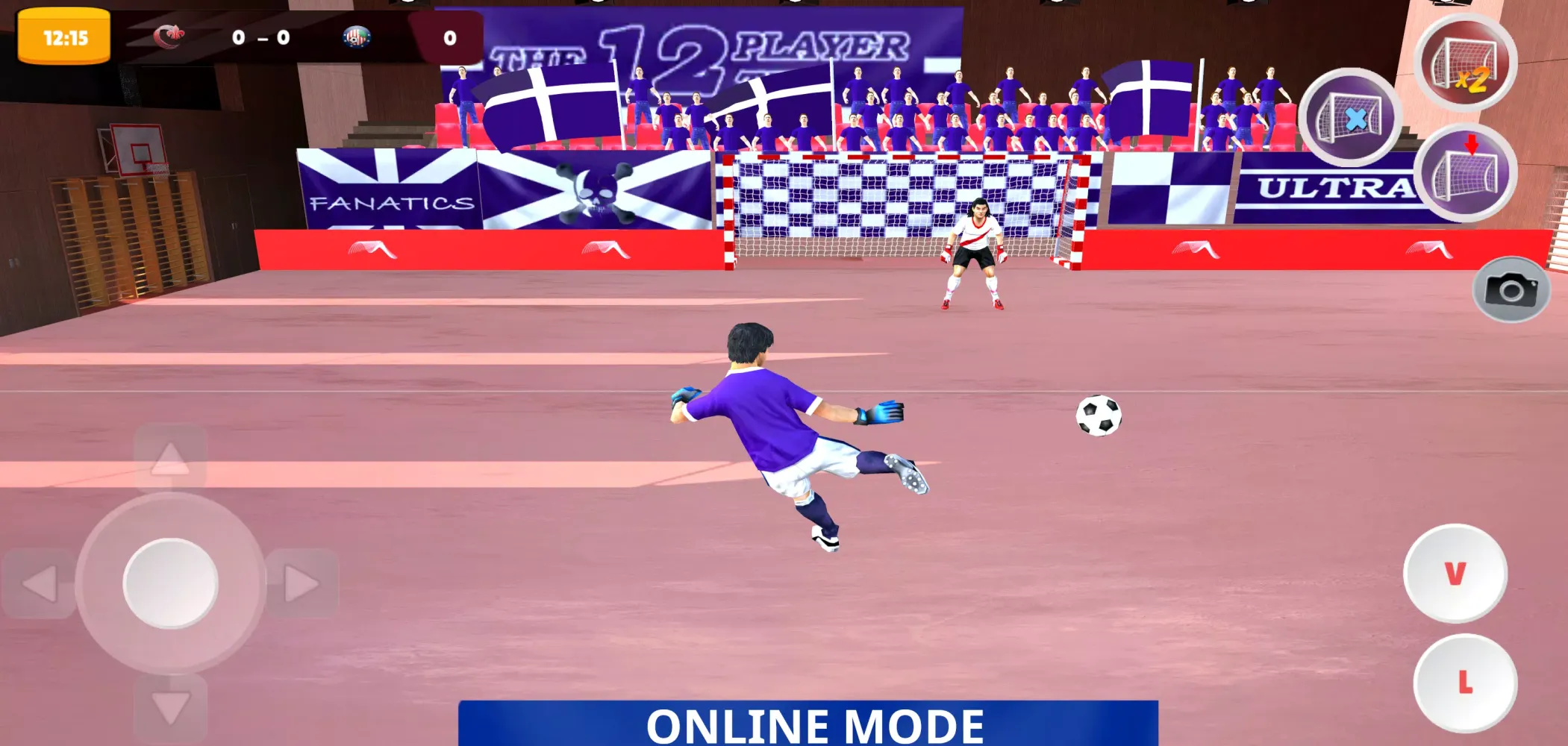 Goalie Wars Football Indoor应用截图