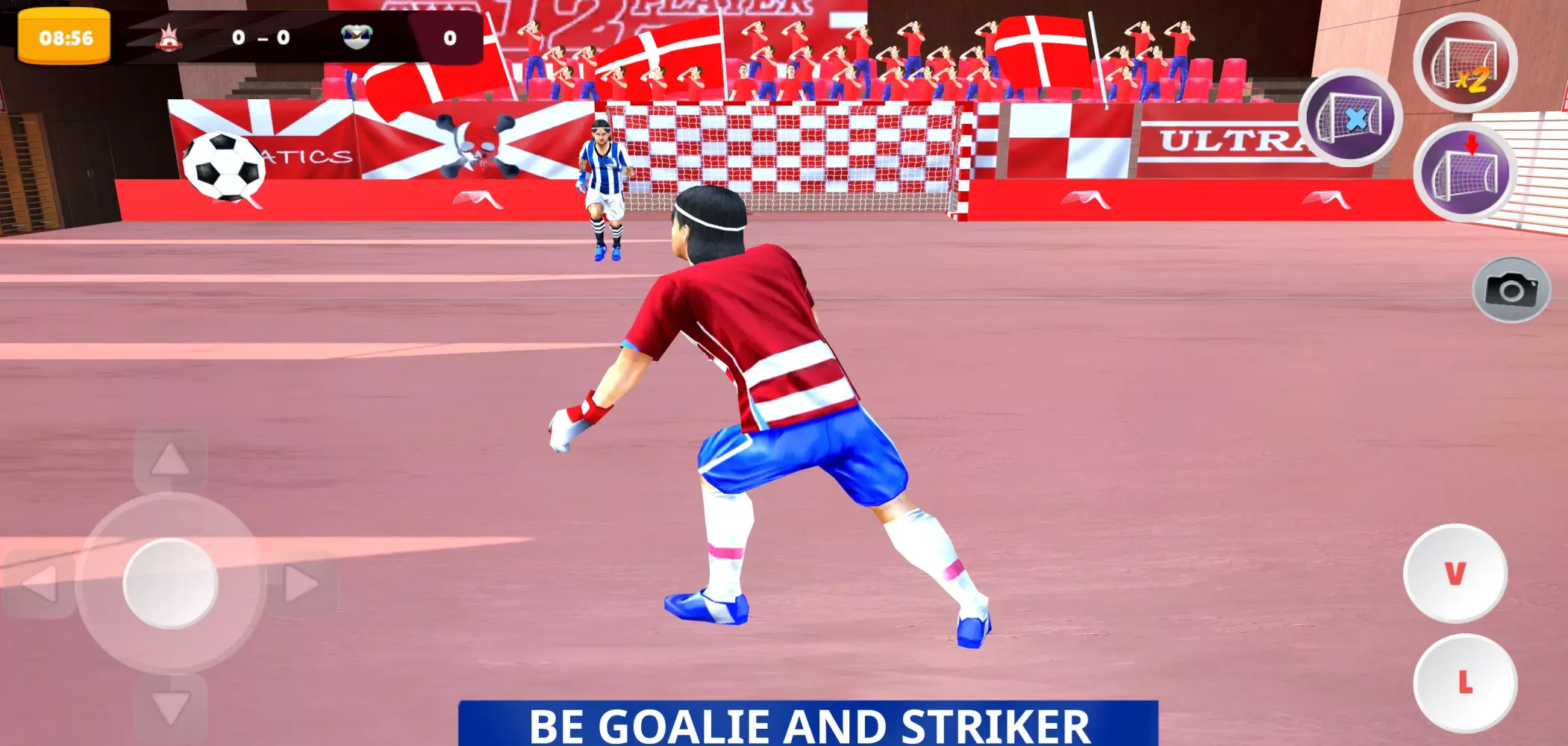 Goalie Wars Football Indoor应用截图