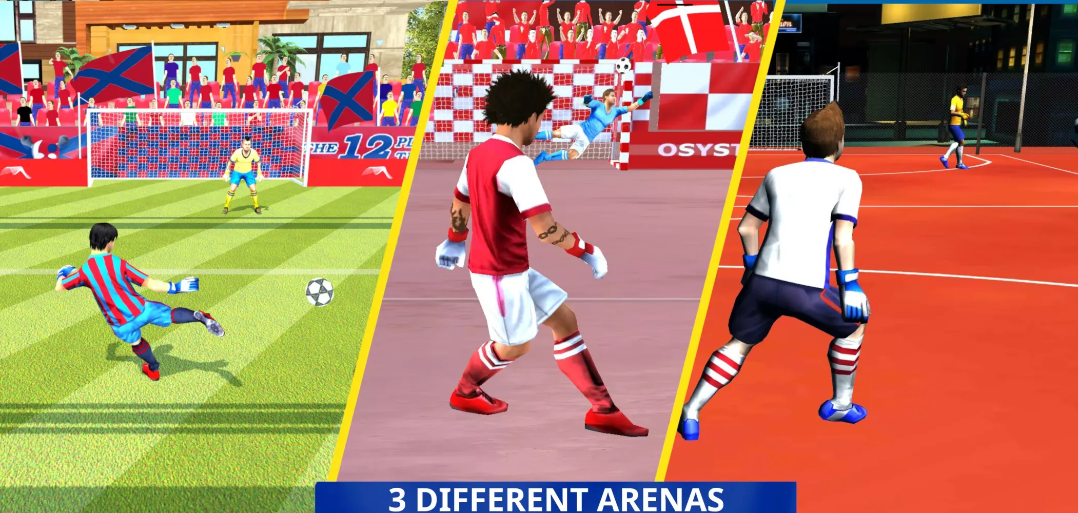Goalie Wars Football Indoor应用截图