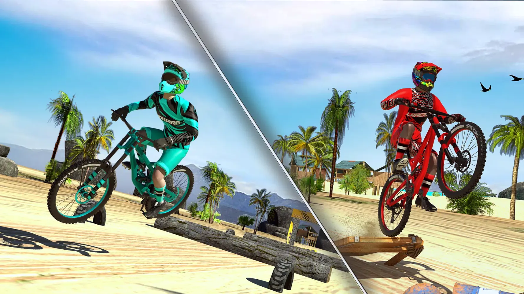 Stunt Cycle Game Screenshots