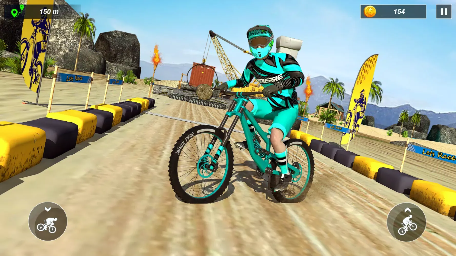 Stunt Cycle Game Screenshots