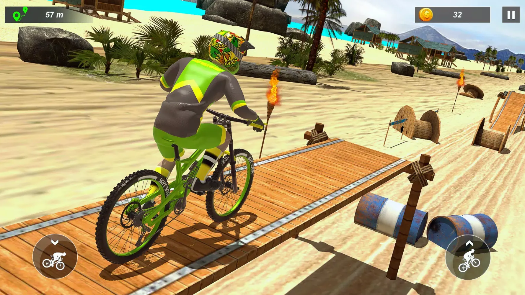 Stunt Cycle Game Screenshots