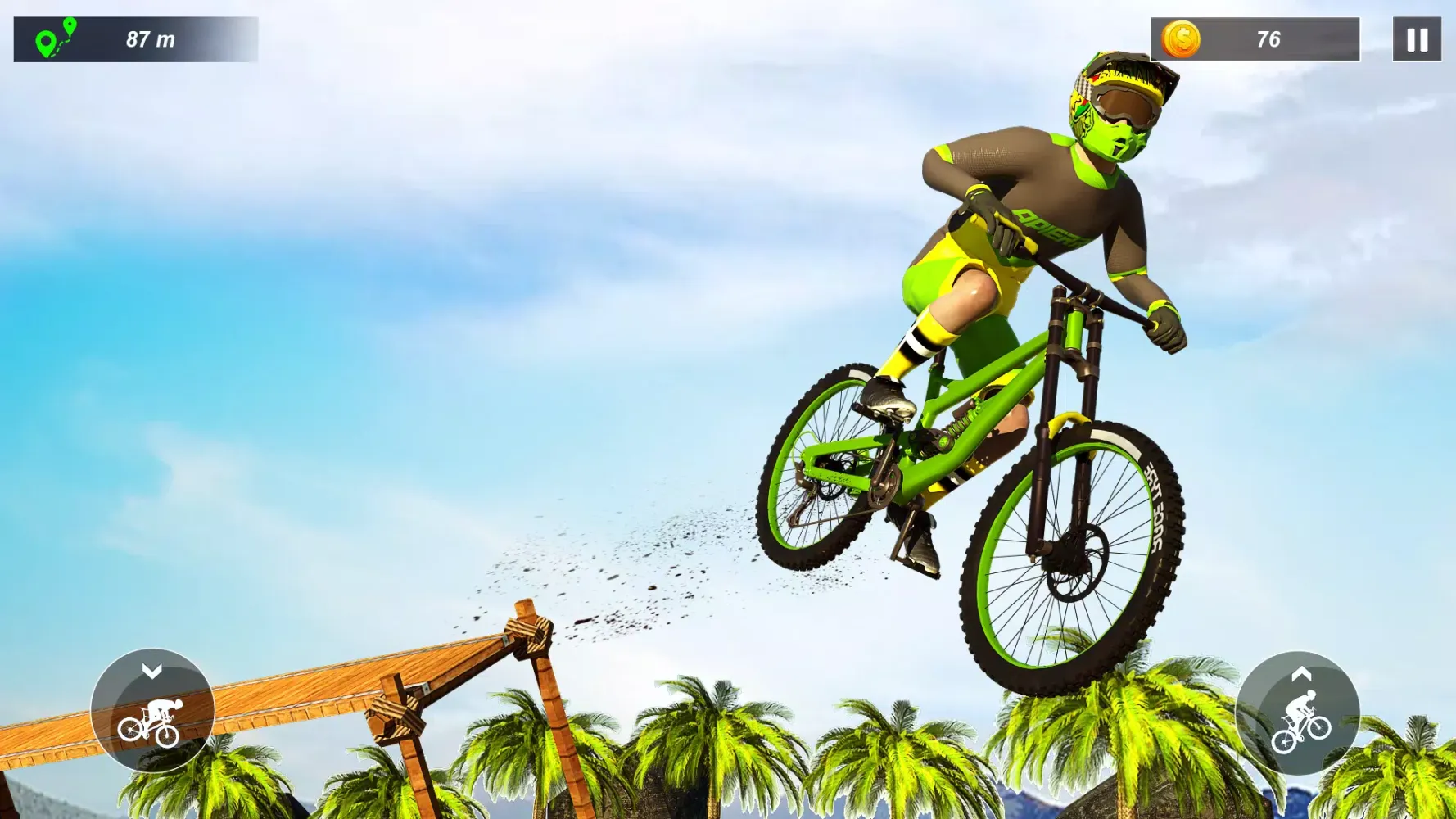 Stunt Cycle Game Screenshots