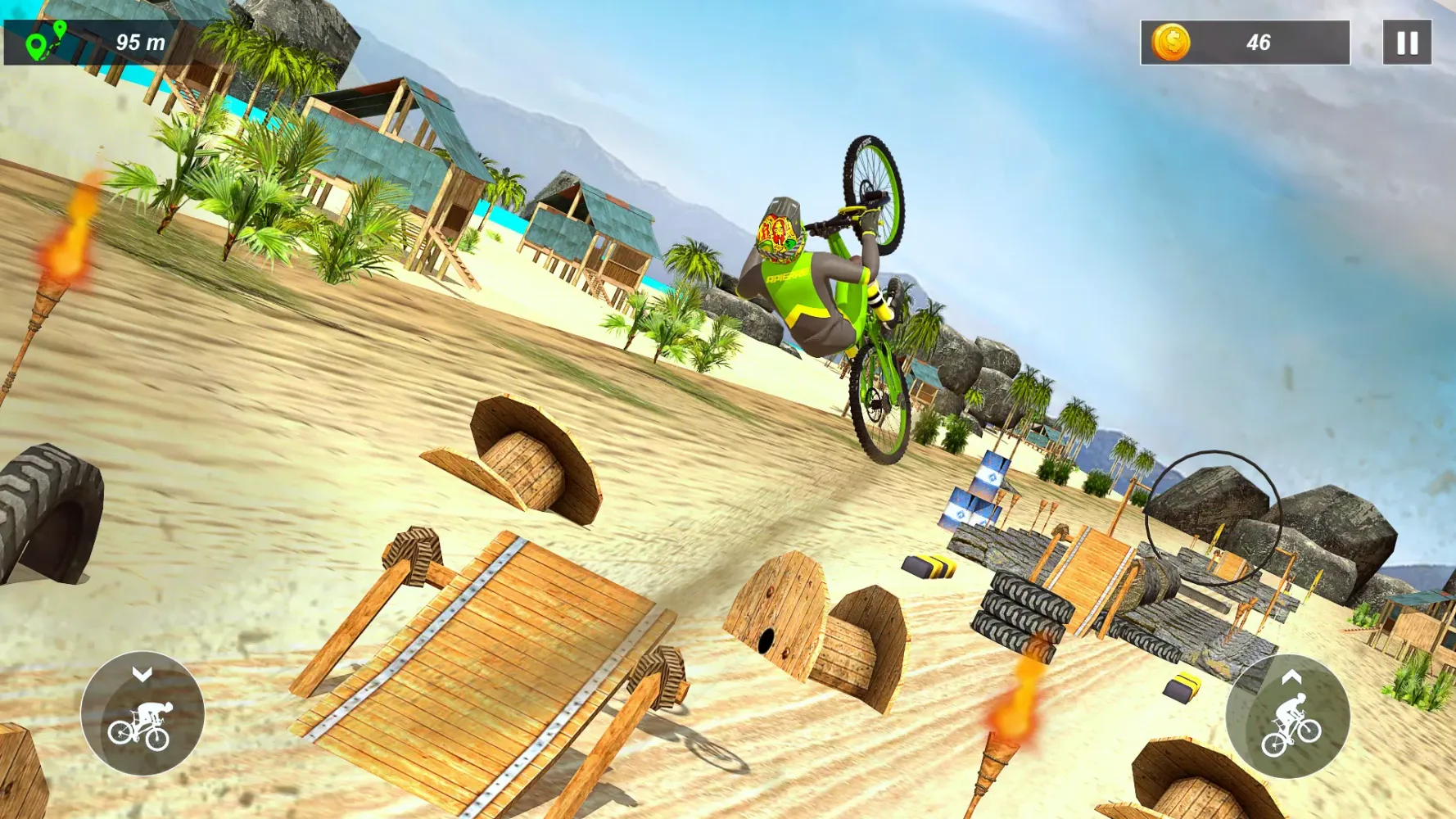 Stunt Cycle Game Screenshots
