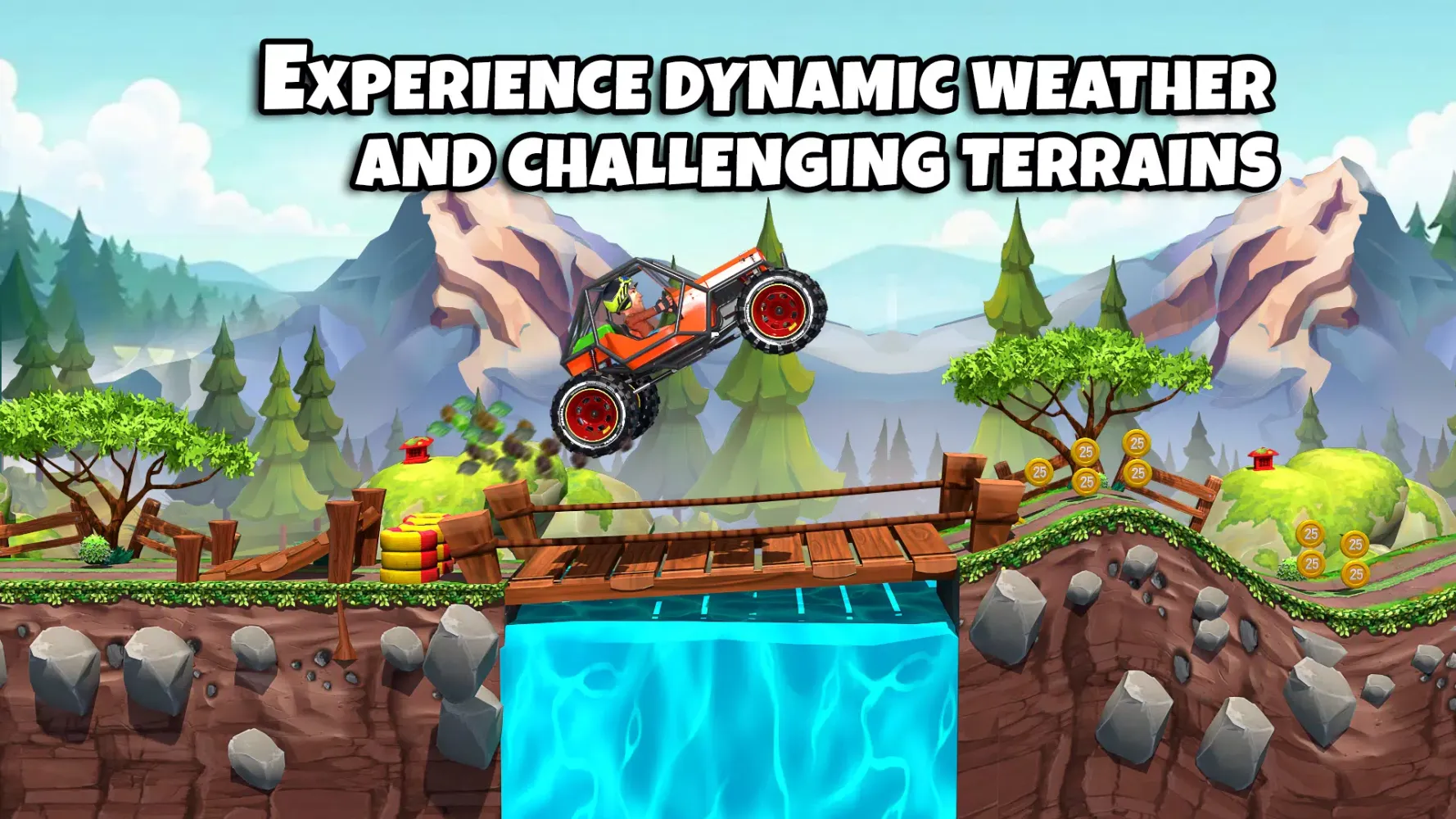 Capturas de tela do Uphill Rush