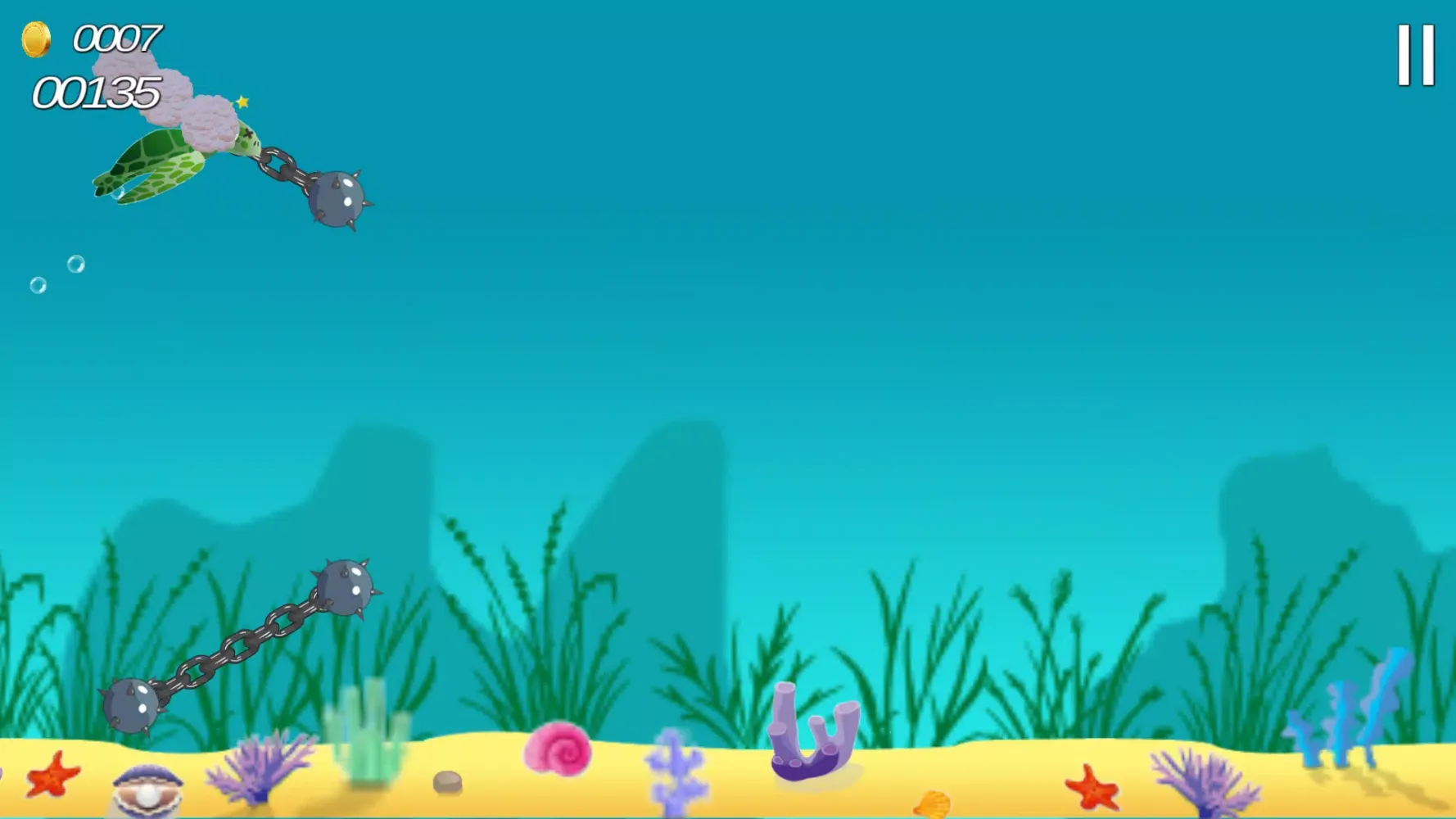 Zrzuty ekranu Sea Turtle Adventure Game